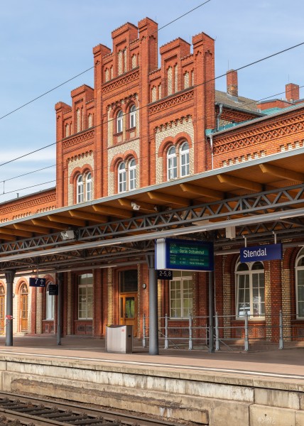 Bahnhof Stendal von Gleis 3