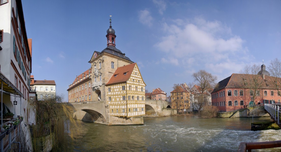 Bamberg Altes Rathaus BW 2