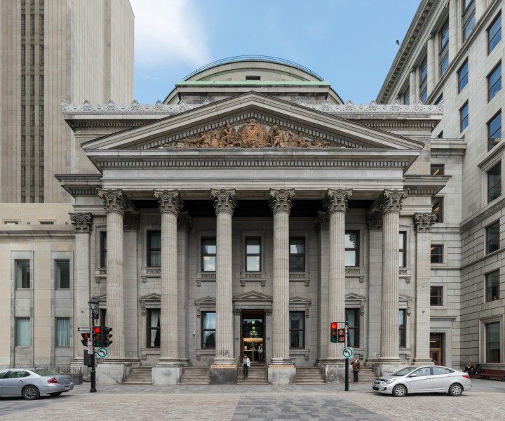 Bank of Montreal Head Office, Montréal, Southeast view 20170410 1