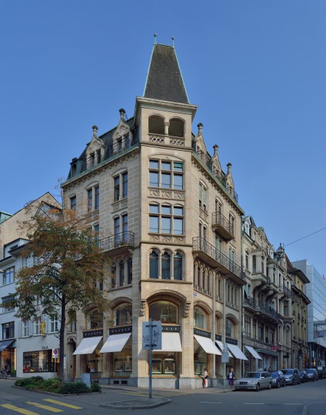 Basel - Eckhaus Freie Strasse 101