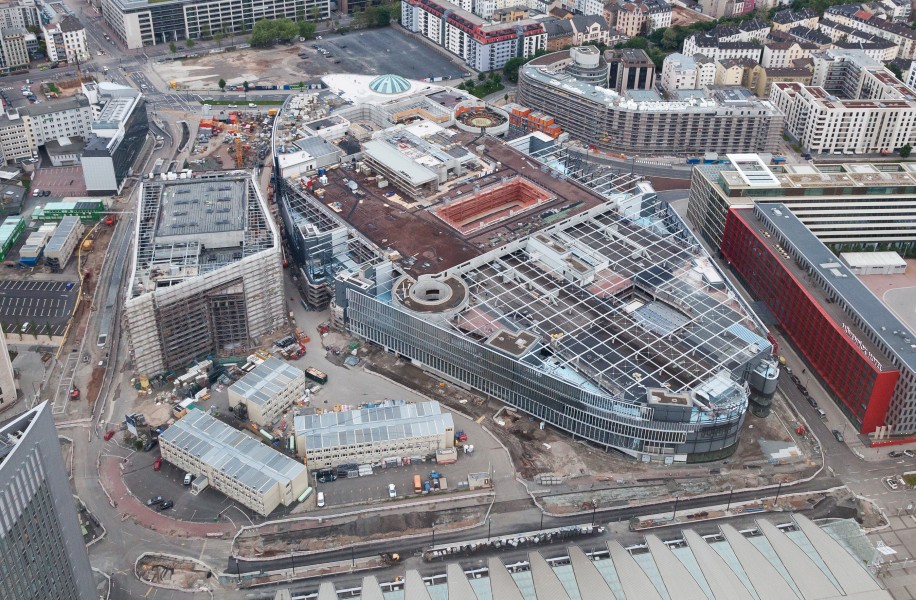 Baustelle Skyline Plaza Frankfurt