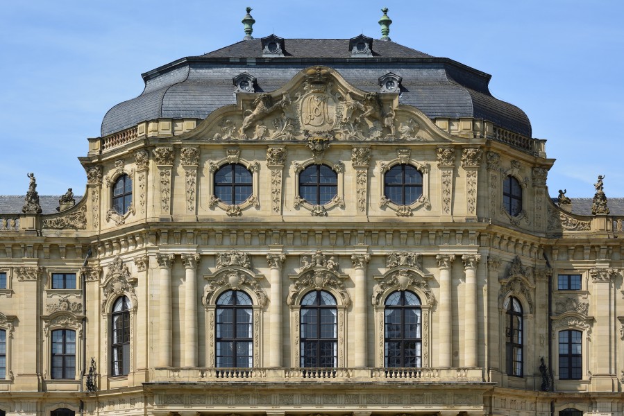 Bayern, Würzburg, Residenz und Schlossgarten NIK 5624