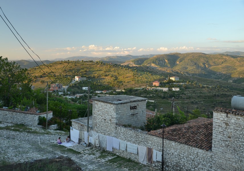 Berat - view from castle