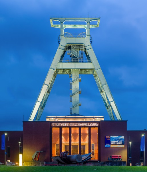Bergbaumuseum Bochum Blaue Stunde 2014