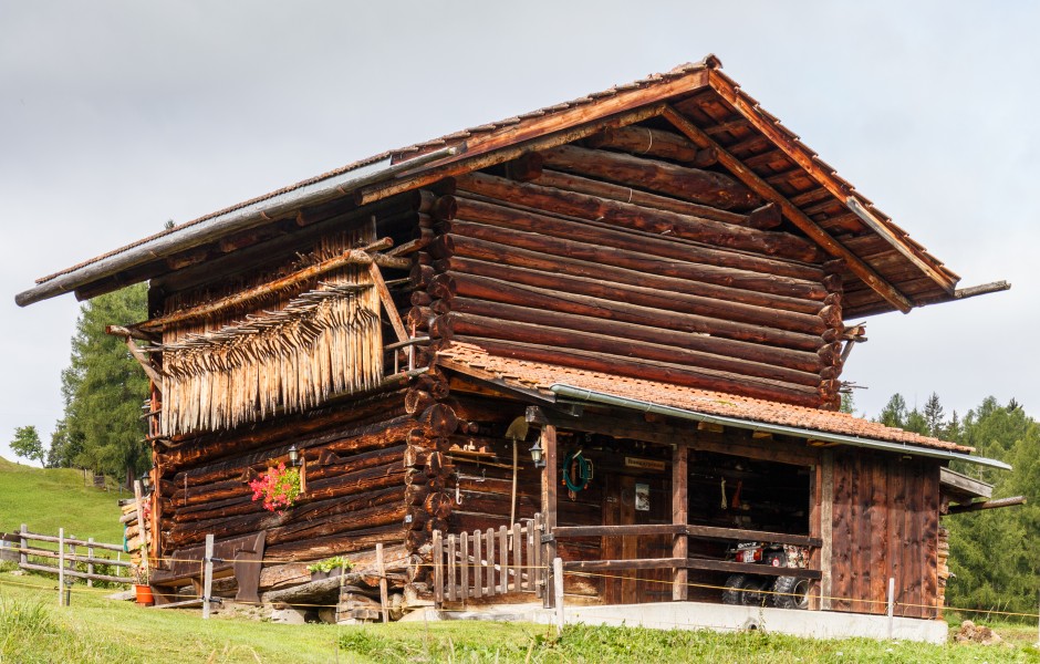 Bergtocht van Tschiertschen (1350 meter) via Runcaspinas naar Alp Farur (1940 meter) 005