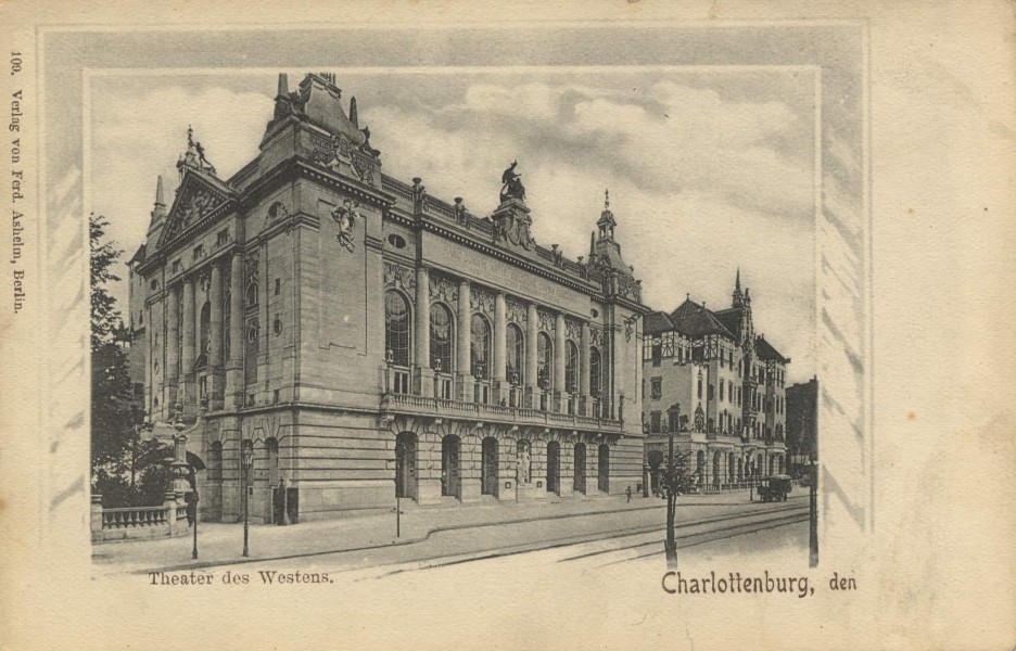 Berlin-Charlottenburg Postkarte 082