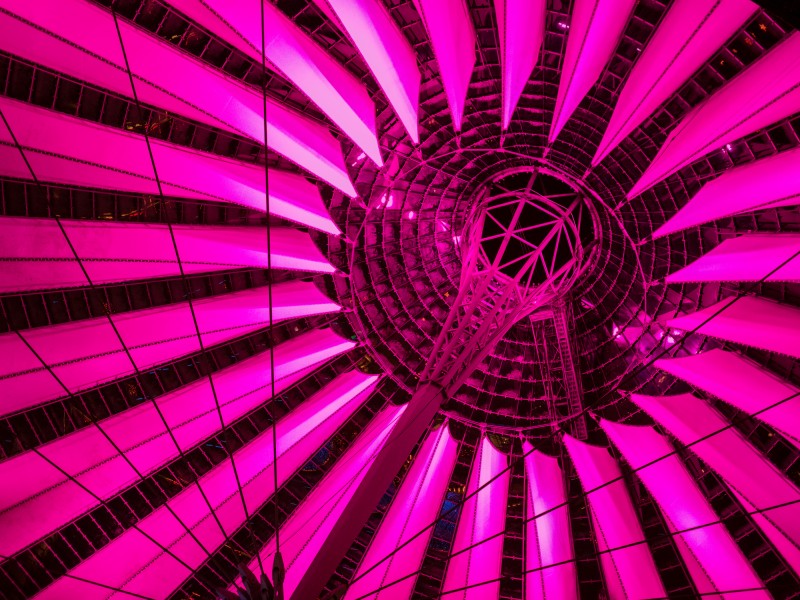 Berlin Potsdamer Platz Sony Center Dach 1210082-PSD