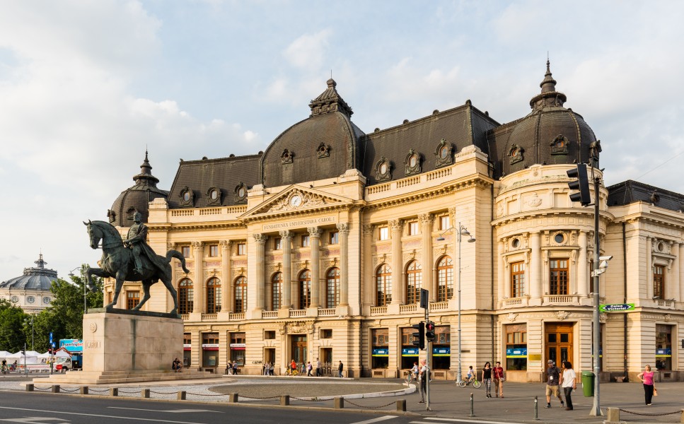 Biblioteca Central de la Universidad de Bucarest, Bucarest, Rumanía, 2016-05-29, DD 71