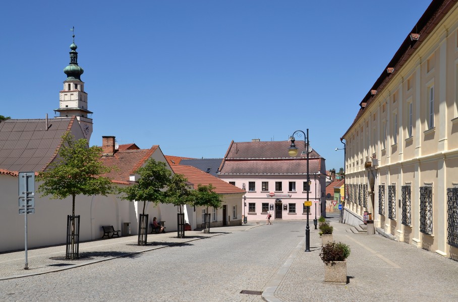 Boskovice (Boskowitz) - Hradní ulice