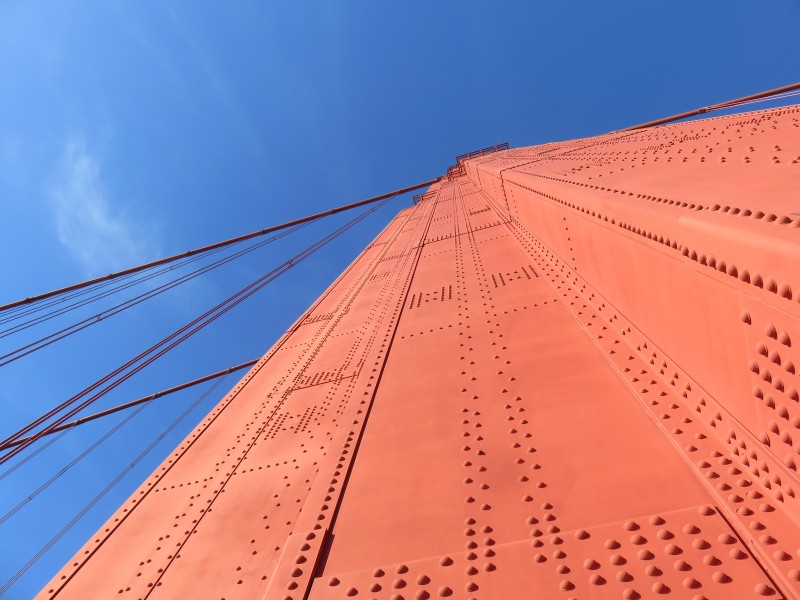 Brückenpfeiler Golden Gate Bridge