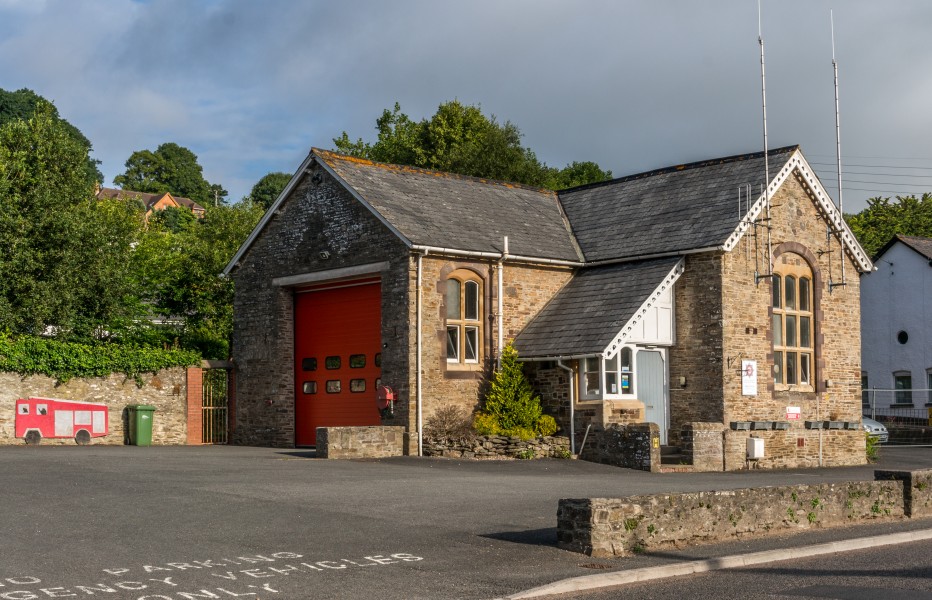Braunton (Devon, UK), Fire Station -- 2013 -- 00156