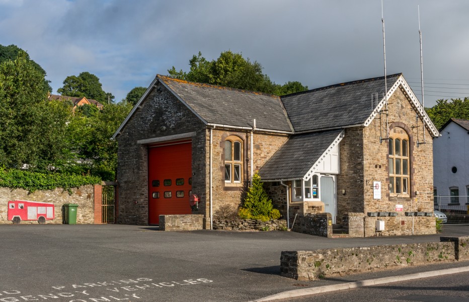 Braunton (Devon, UK), Fire Station -- 2013 -- 1