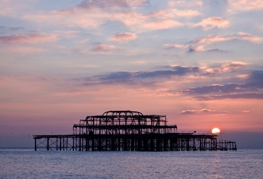 Brighton West Pier, England - Oct 2007