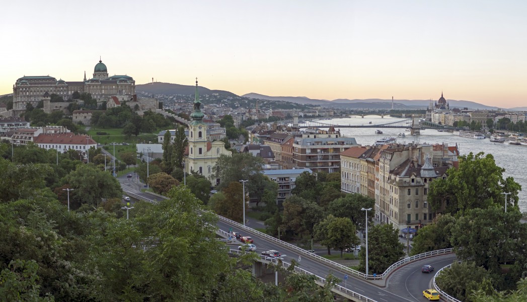 Budapest in the Evening