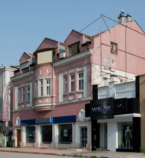 Building on main street - Varna