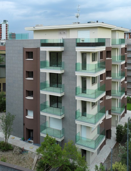 Building under construction Brescia Viale Venezia