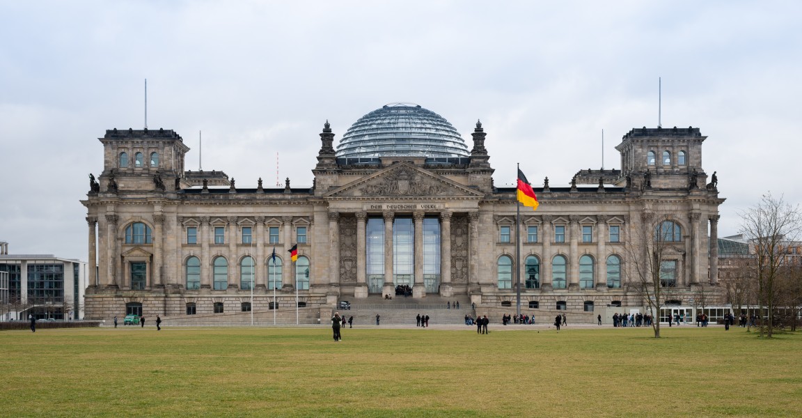 Bundestag Berlin Deutschland Rechstagsgebäude - 01