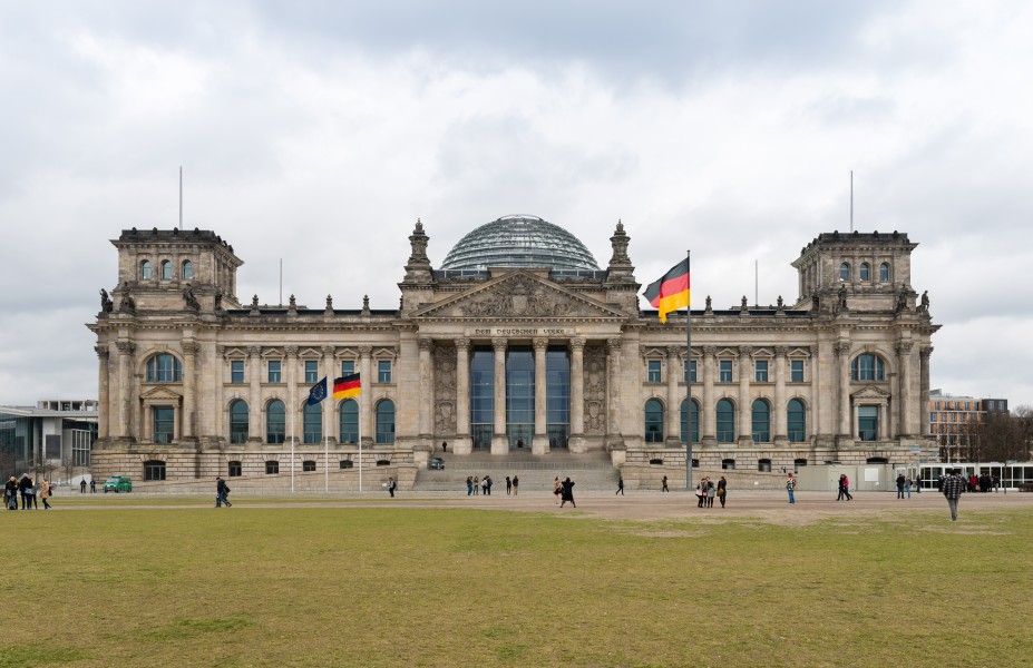 Bundestag Berlin Deutschland Reichstagsgebäude - 04