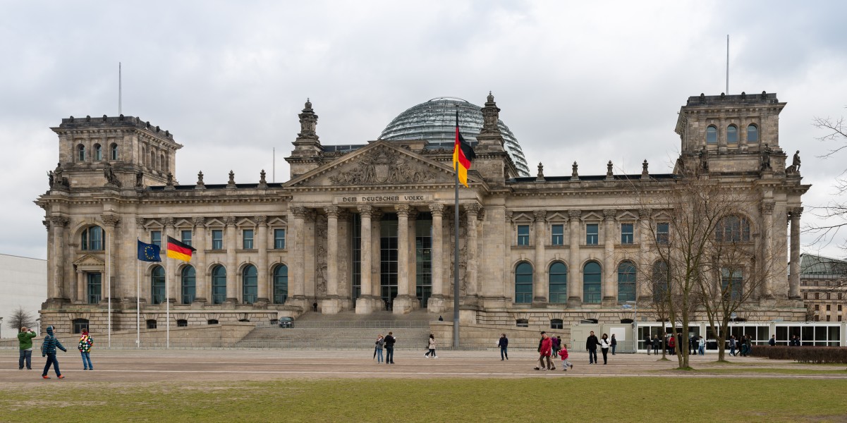 Bundestag Berlin Deutschland Reichstagsgebäude - 05