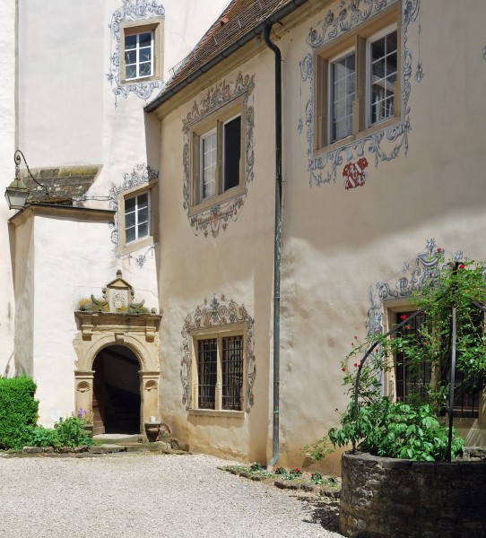 Burg Laibach Innenhof (2)