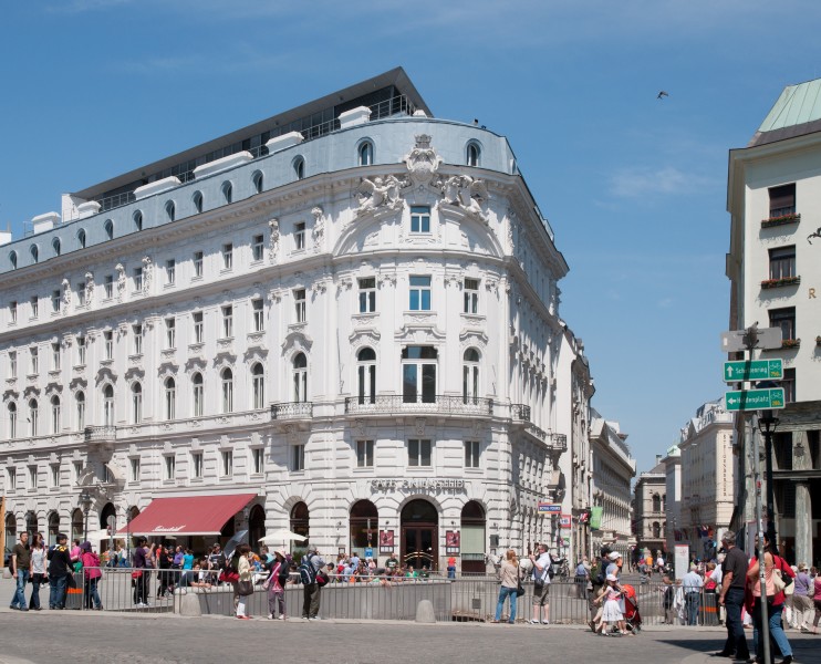 Café Griensteidl building - Michaelerplatz