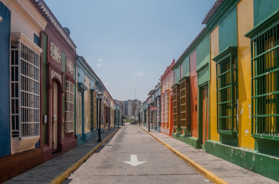 Calle Carabobo de Maracaibo