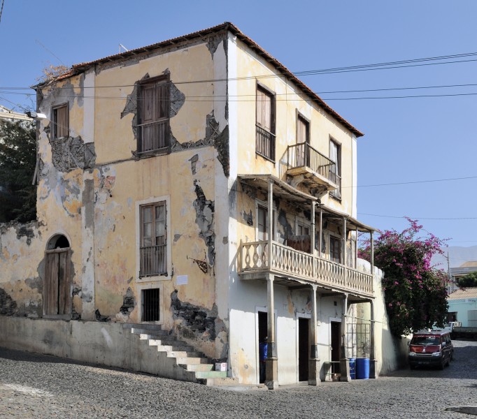 Cape Verde Fogo São Filipe colonial house 2011