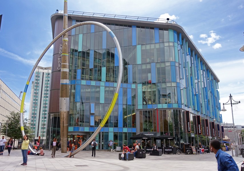 Cardiff Central Library 2018