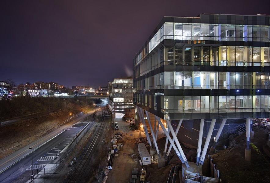 Carnegie Mellon Scott Hall under construction