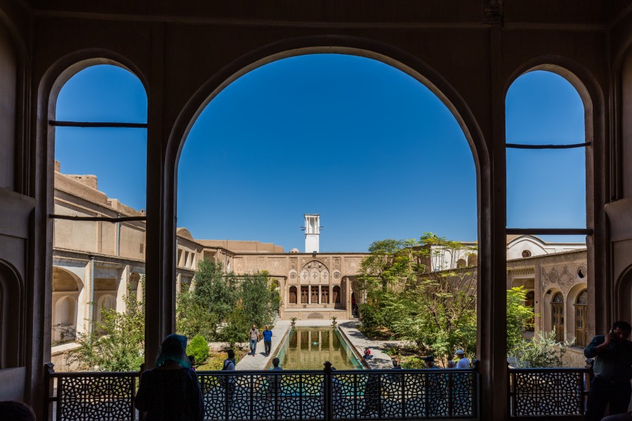 Casa histórica de Boroujerdi, Kashan, Irán, 2016-09-19, DD 43