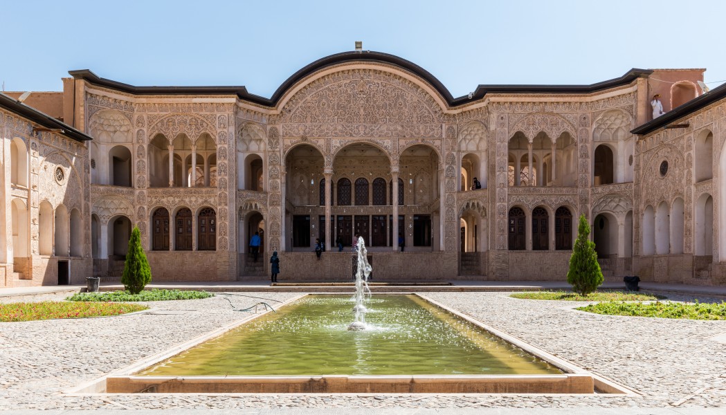 Casa histórica de Tabatabaeis, Kashan, Irán, 2016-09-19, DD 64