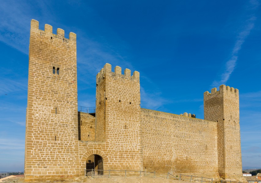 Castillo de Sádaba, Huesca, España, 2015-01-06, DD 02