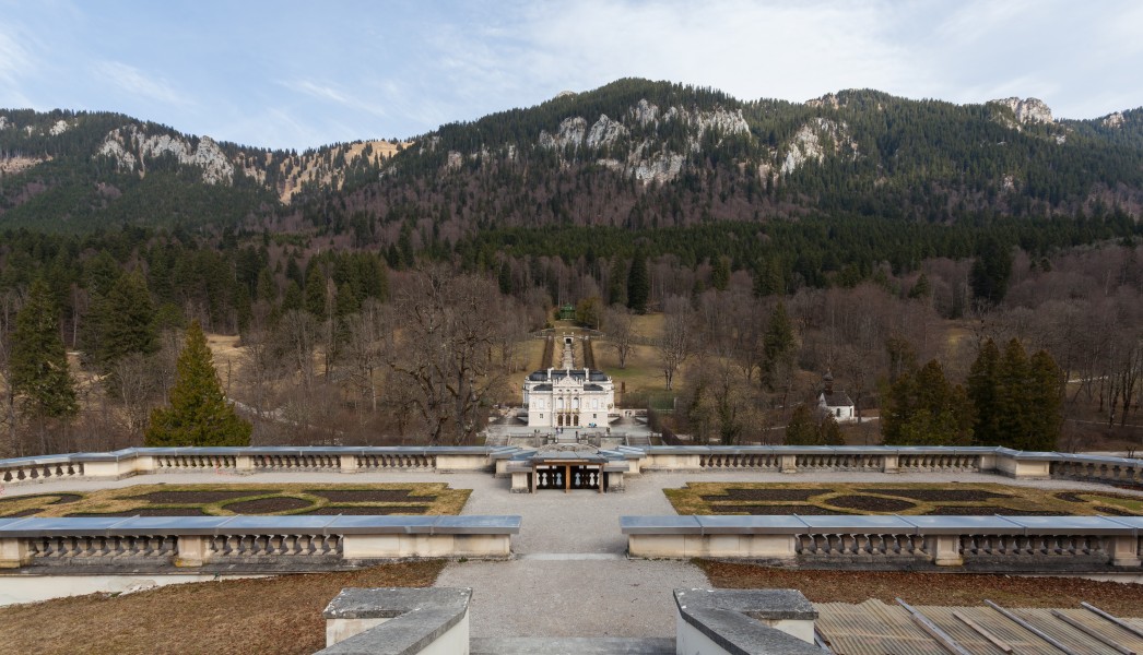 Castillo Linderhof, Baviera, Alemania, 2014-03-22, DD 24