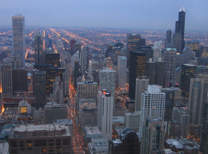 Chicago skyline march2006