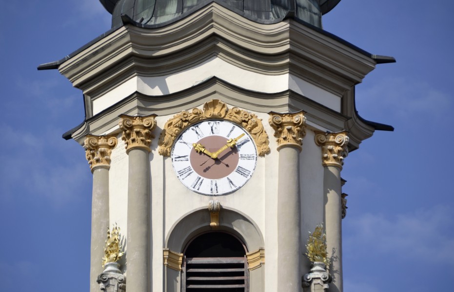 Church tower detail, Heilig-Grabkirche St. Peter und St. Paul