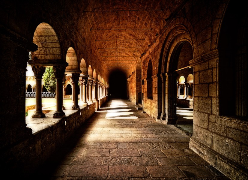 Claustro del Monasterio de Sant Cugat