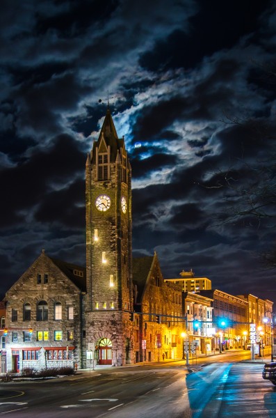 Clock on Public Square