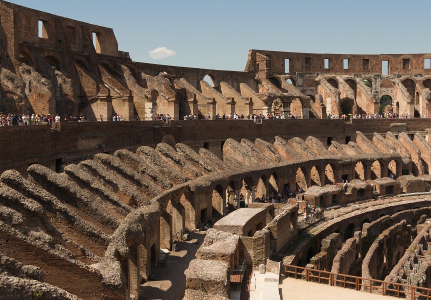 Colosseo Rome inside 3