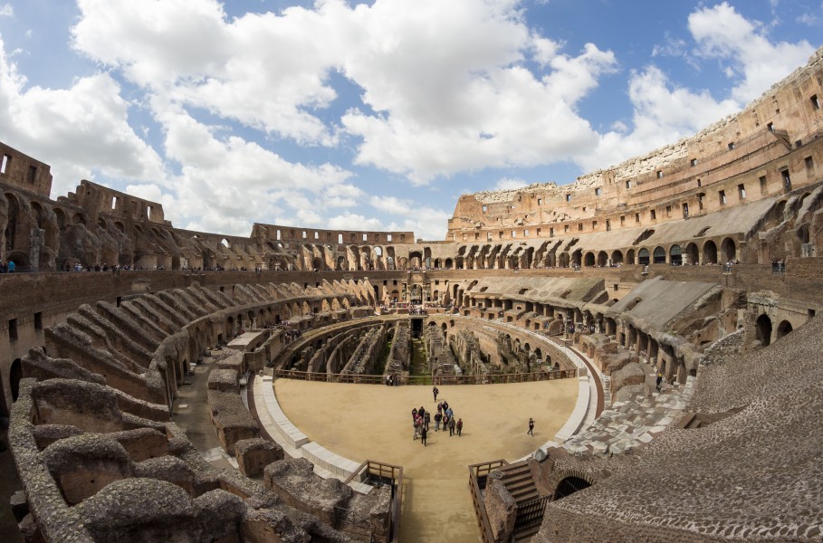 Colosseum interior 2012