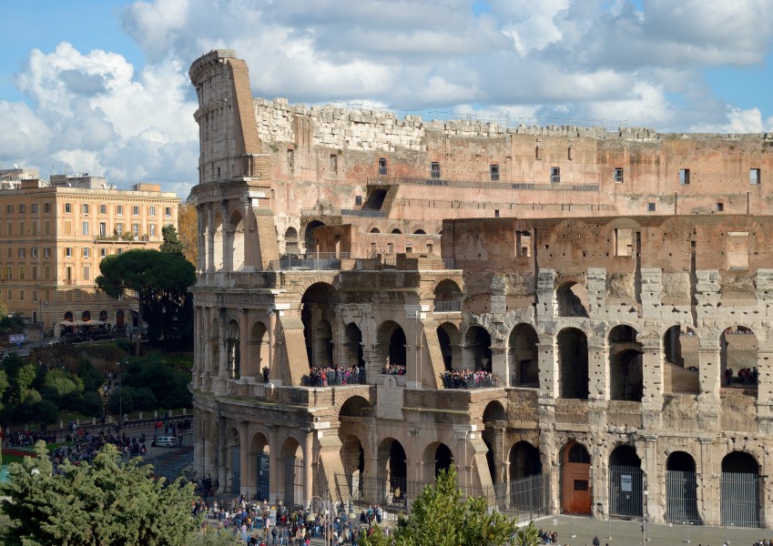 Colosseum lateral view