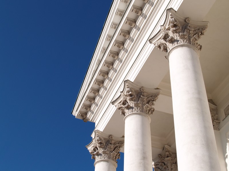Corinthian order. Helsinki Lutheran Cathedral