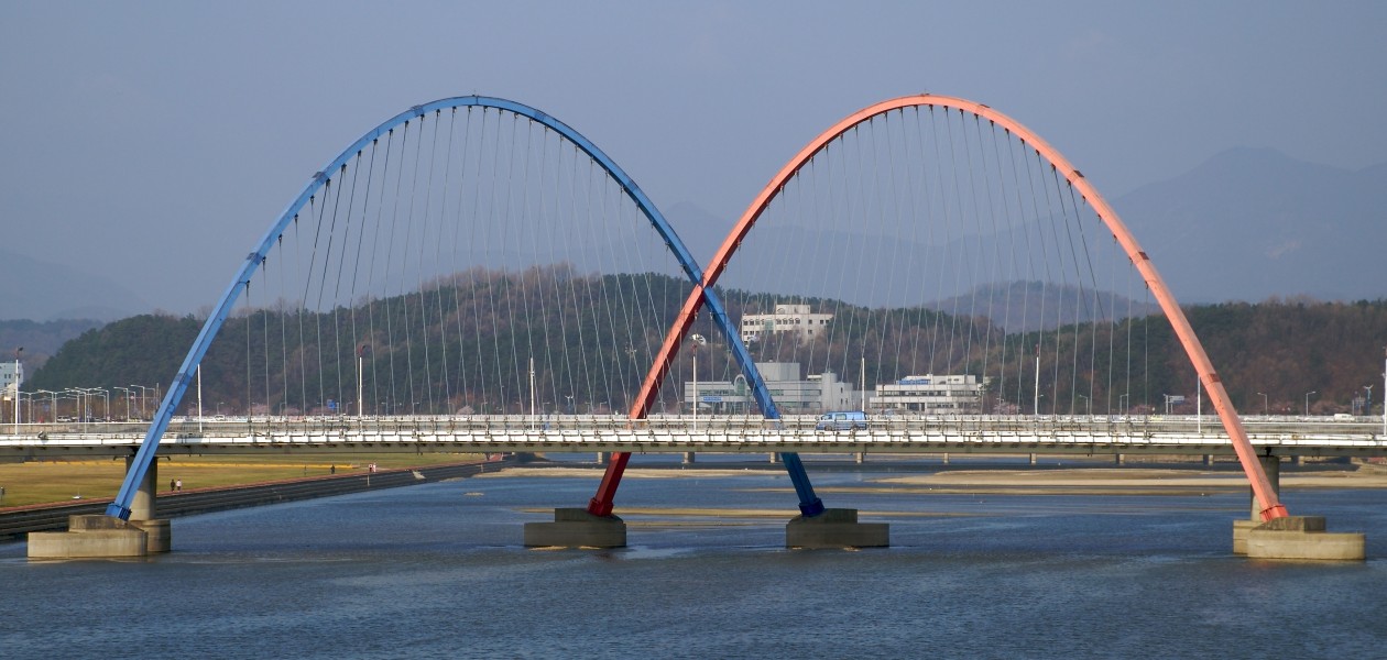 Daejeon Expo Bridge arches