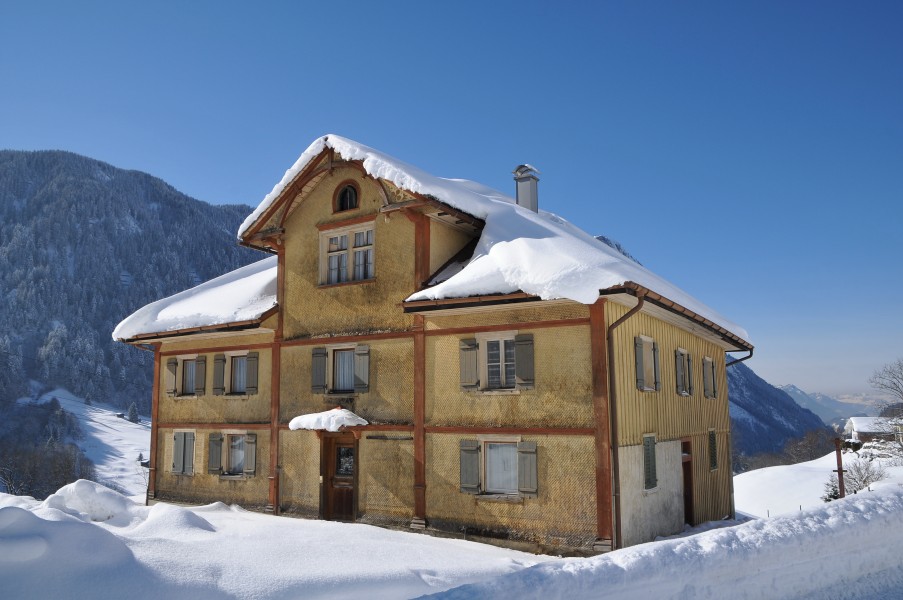 Dalaas, Kath PK Hl Oswald Pfarrhaus 1