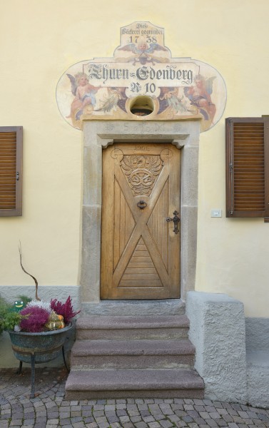 Das Familienhaus mit Bäckerei des Eduard Burgauner