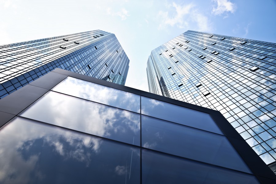 Deutsche Bank neue Fassade