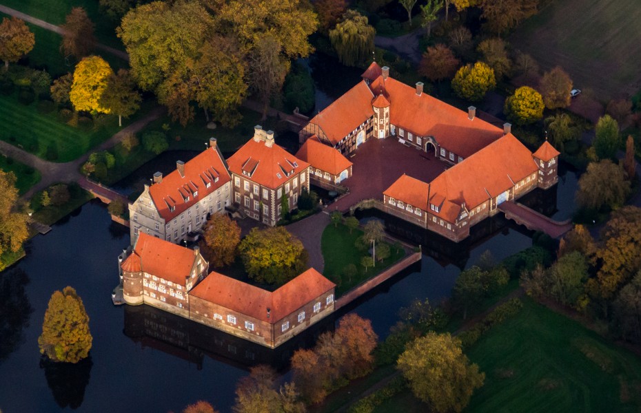 Drensteinfurt, Rinkerode, Haus Borg -- 2014 -- 3913 -- Ausschnitt