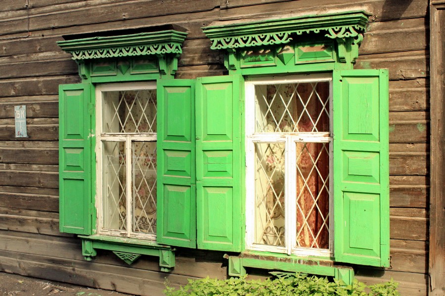 Drewniana architektura w Irkucku 04