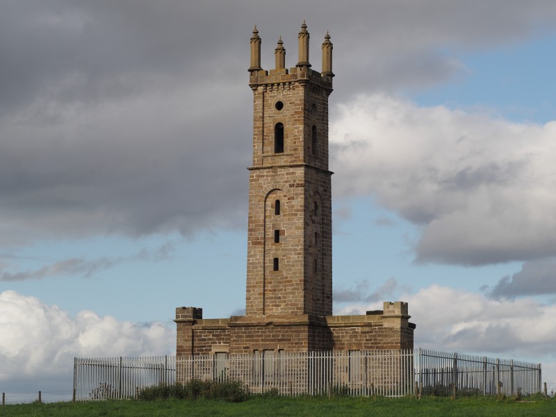 Dryden Tower - back view, facing north