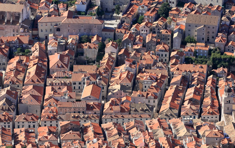 Dubrovnik as seen from Srđ - Detail - September 2017