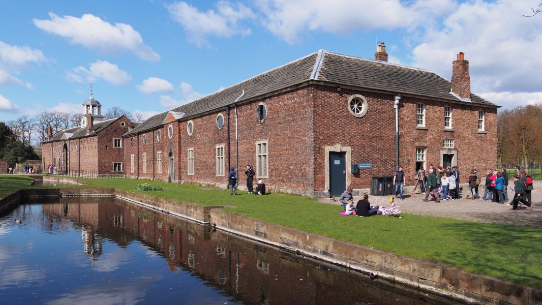 Dunham Massey stables and carriage hall